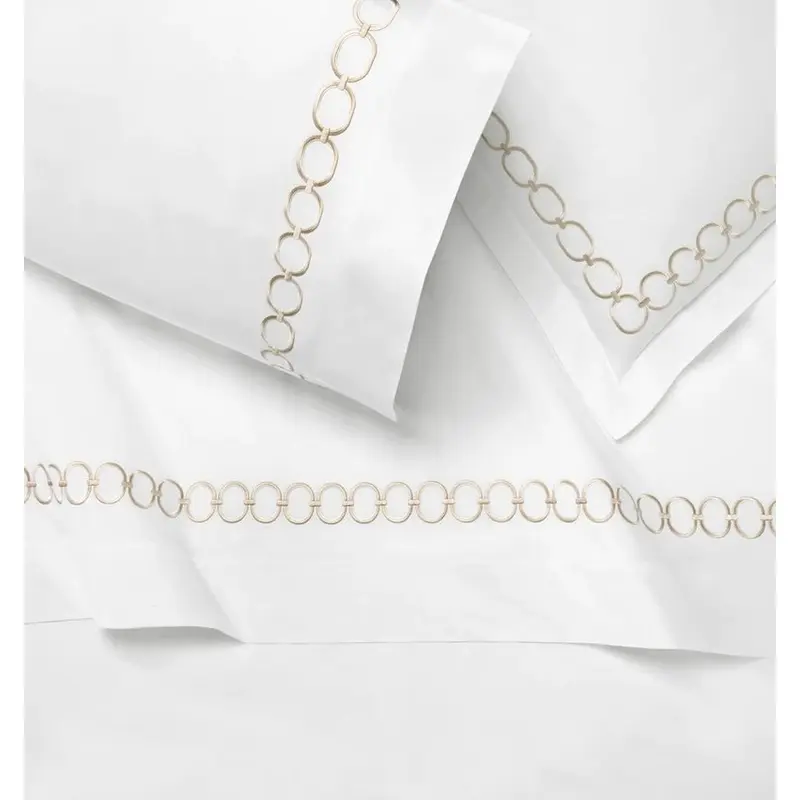 Catena Sand Bedding by Sferra