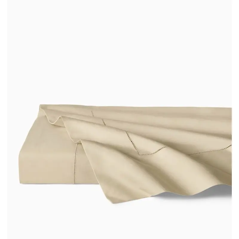 Celeste Sand Percale Bedding by Sferra