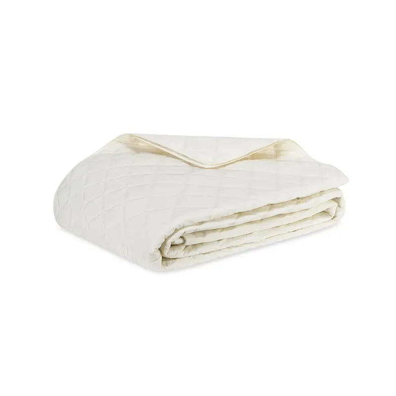 Matouk Milano Percale Quilt in Ivory