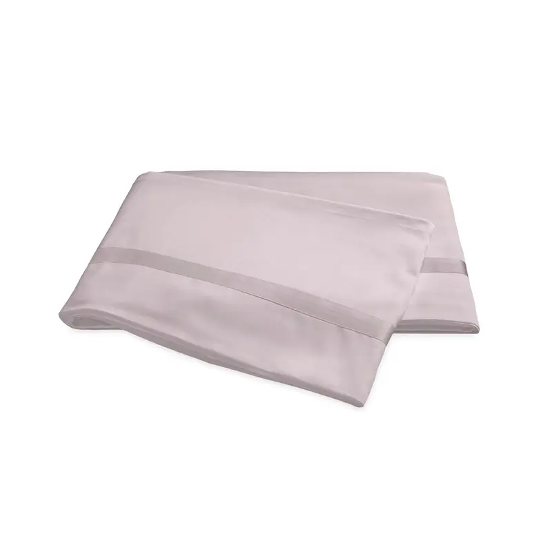 Matouk Nocturne Sateen Bedding in Deep Lilac