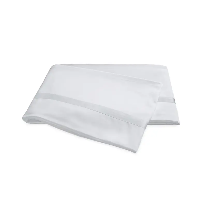Matouk Nocturne Sateen Bedding in Dove