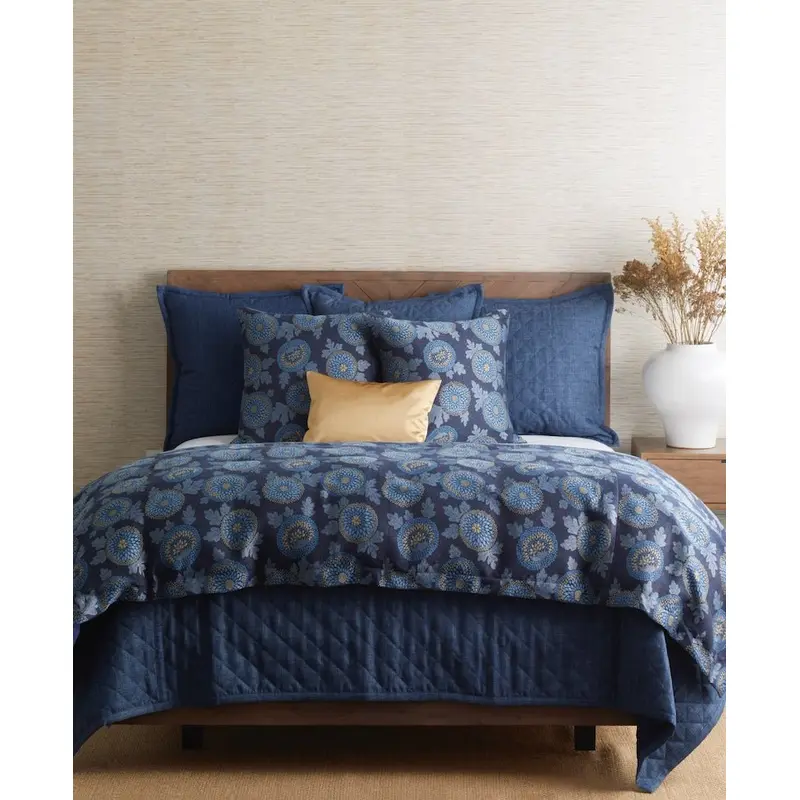 Blossom Blue Duvet by Ann Gish