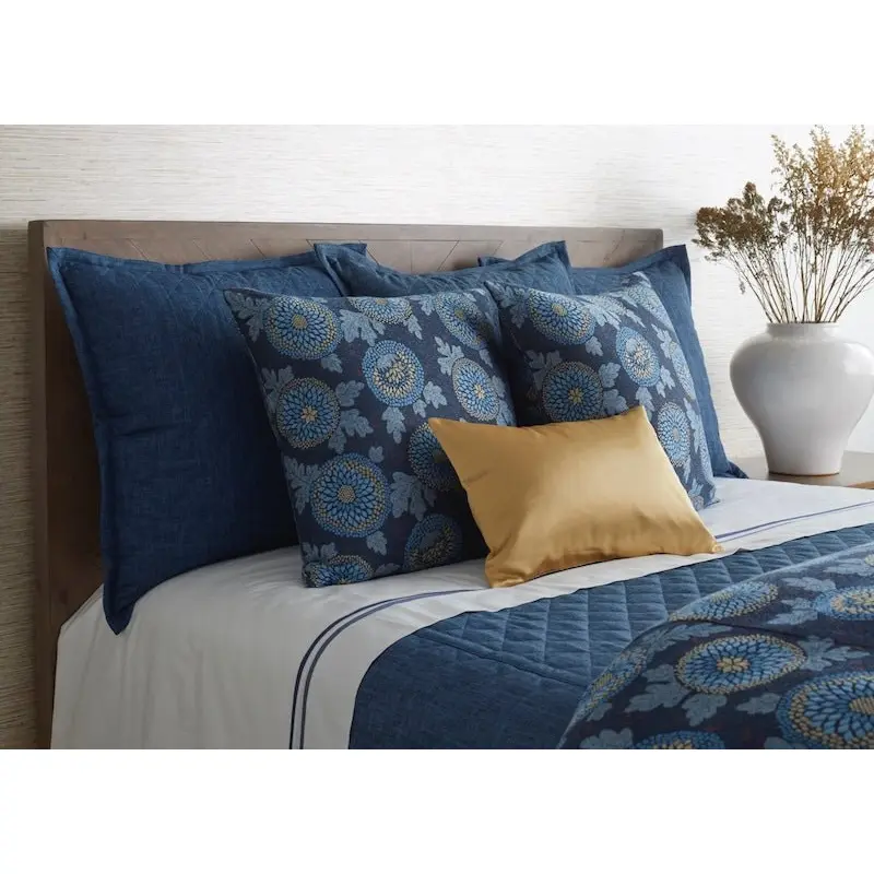 Blossom Decorative Pillows Blue by Ann Gish