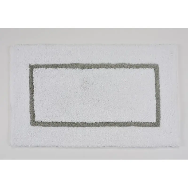 Karat 27x47 Silver 900 Bath Rug by Abyss