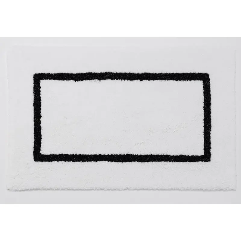 Karat 20x31 Black 990 Bath Rug by Abyss