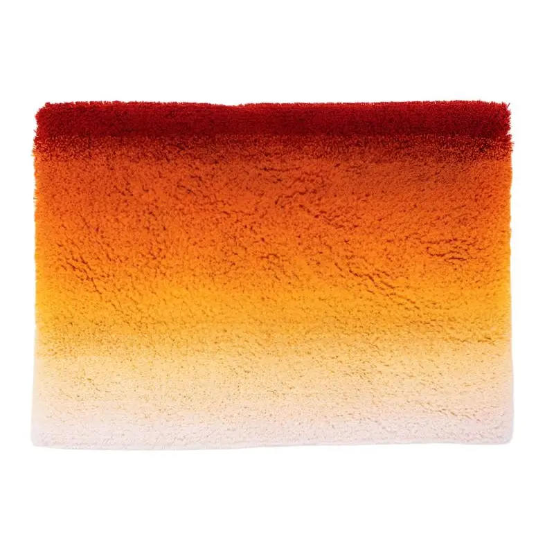 Aurore Carmin 564 Bath Rug by Abyss