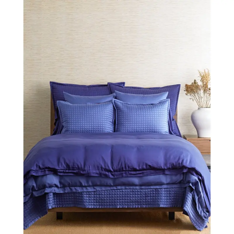Ready-to-bed 2.0 Duvet Navy/Periwinkle by Ann Gish