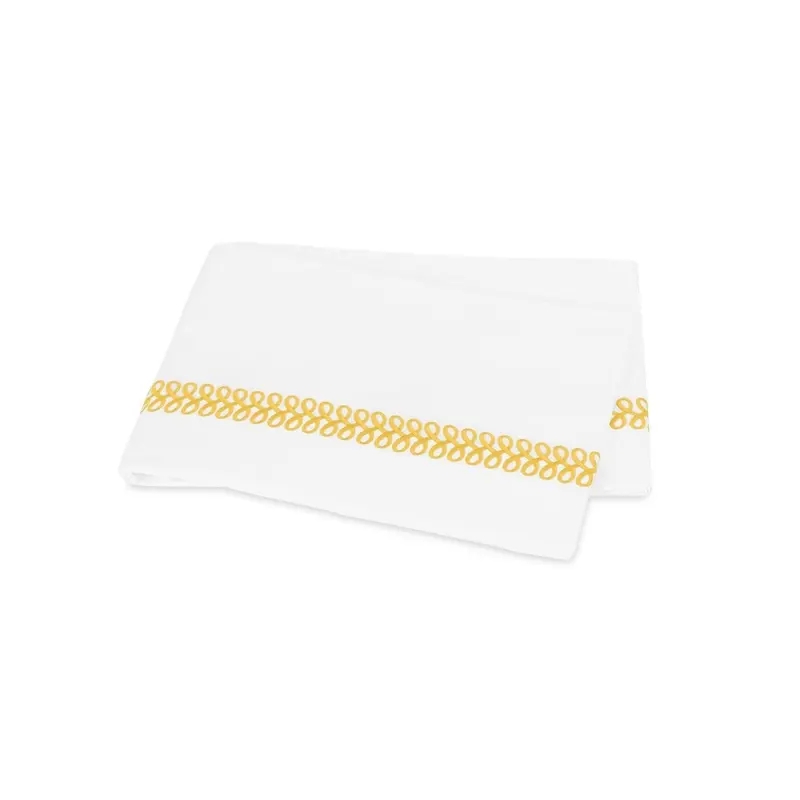 Astor Braid Lemon Bedding Matouk Schumacher