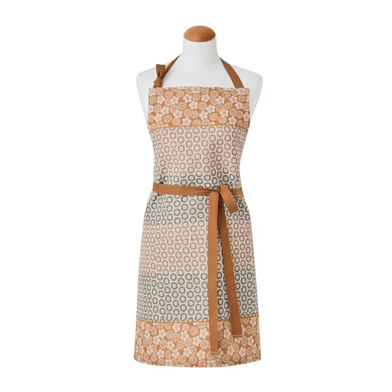 Wagara Beige 31" x 38" Apron by Le Jacquard Franais