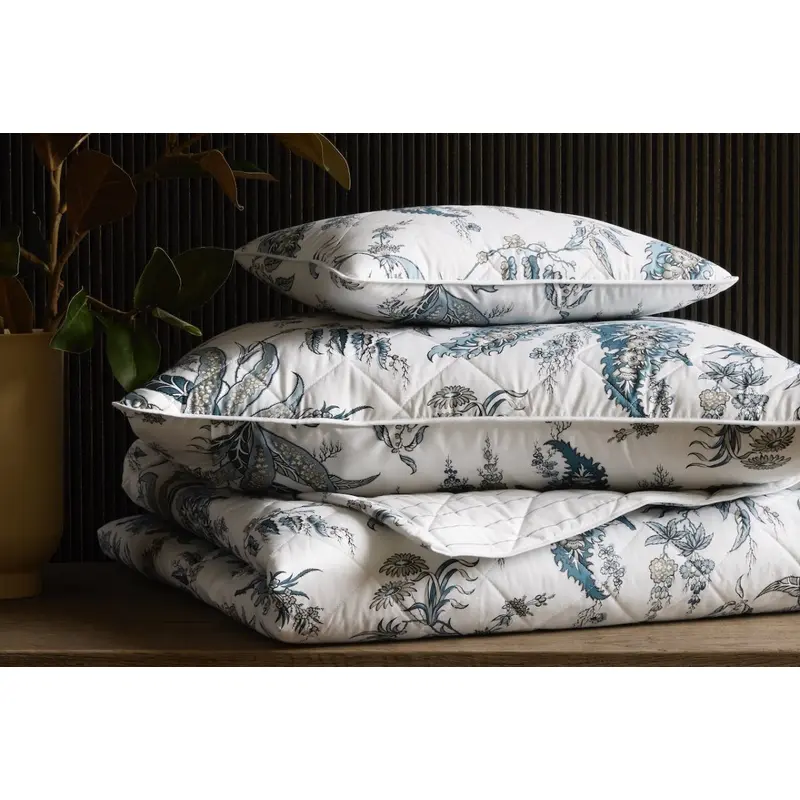 Apolline Mediterranean Quilted Bedding by Matouk Schumacher