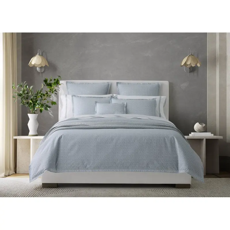 Catarina Hazy Blue Bedding by Matouk Schumacher