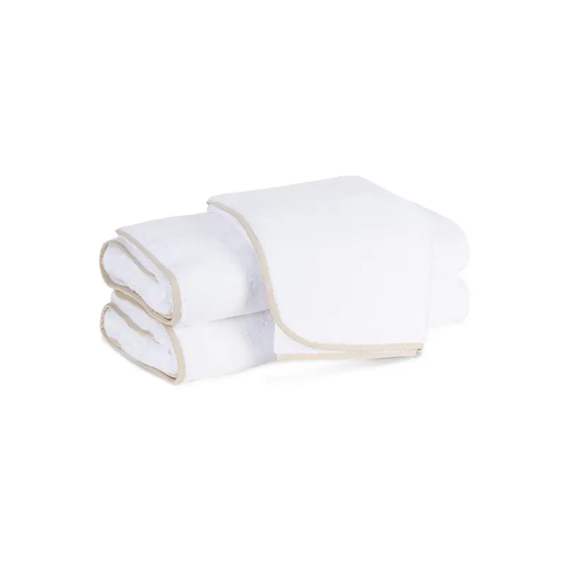 Giza Towels with Sand Trim by Matouk