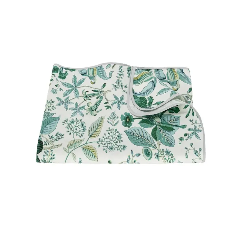 Pomegranate Emerald Green Tablecloths by Matouk Schumacher