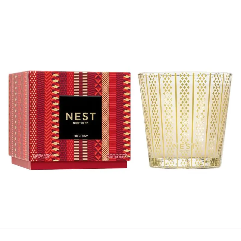 Holiday 3-Wick Candle by Nest