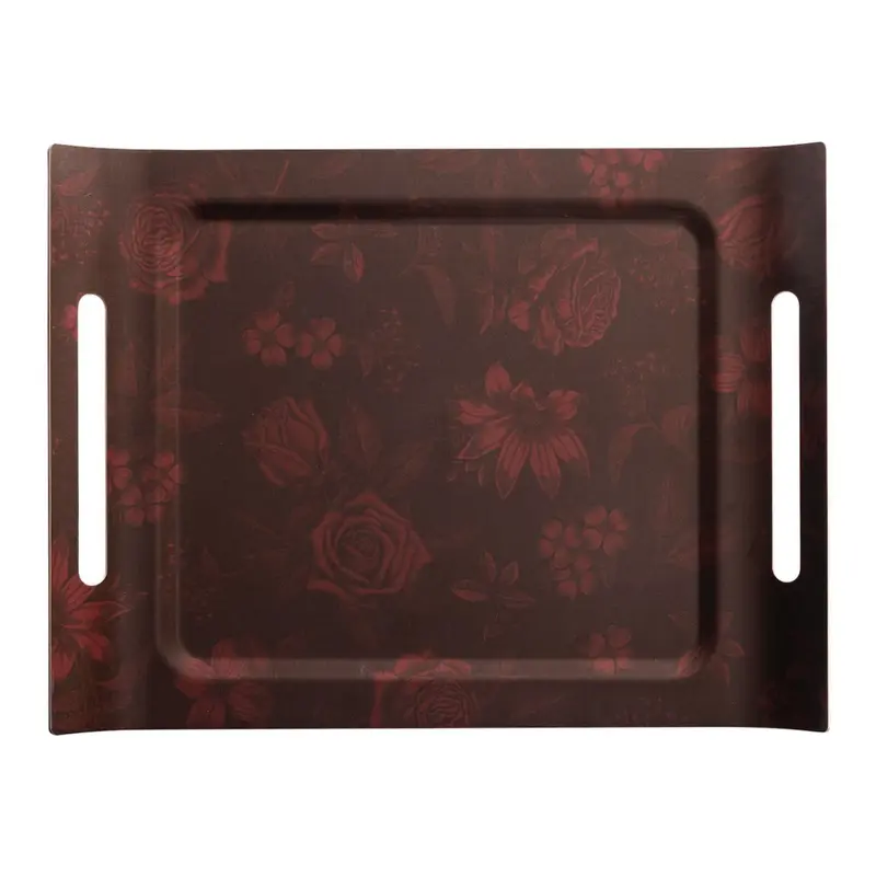 Romance Red Tray by Le Jacquard Francais