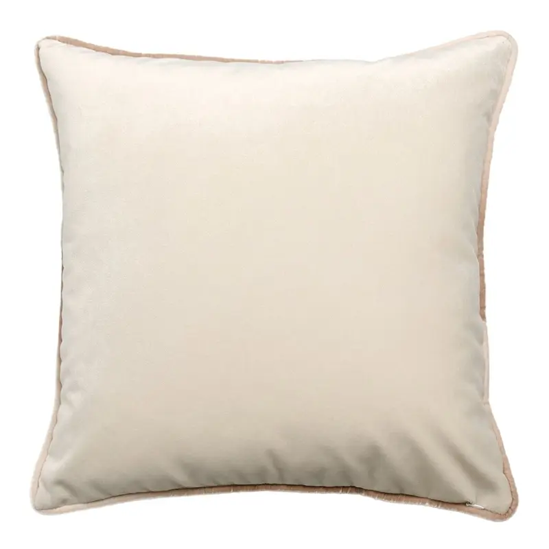 Tranquility Velvet Performance Pillows Latte Kevin O'Brien