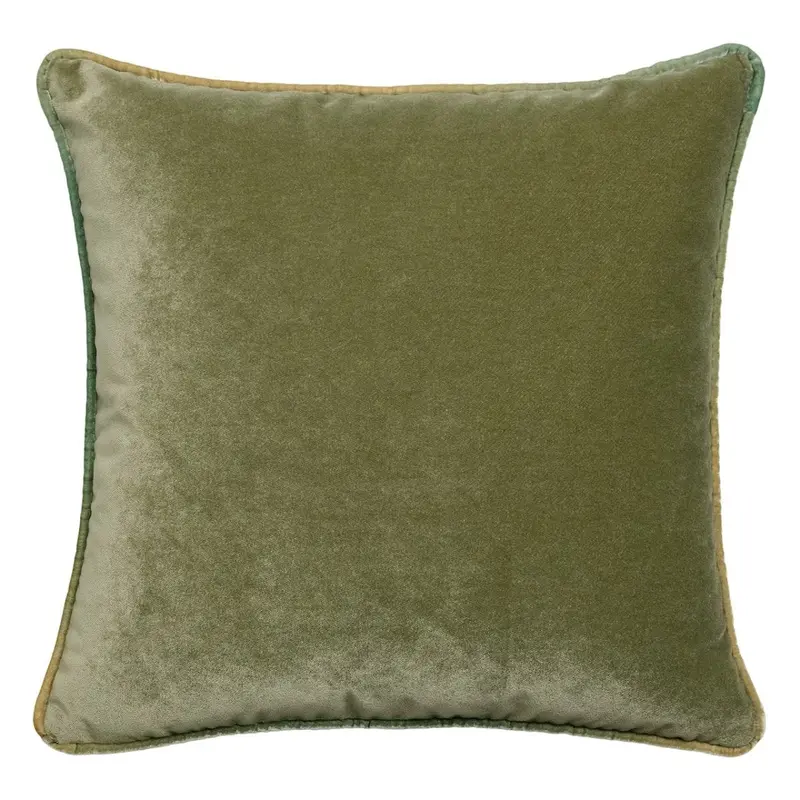 Tranquility Velvet Performance Pillows Scallion Kevin O'Brien