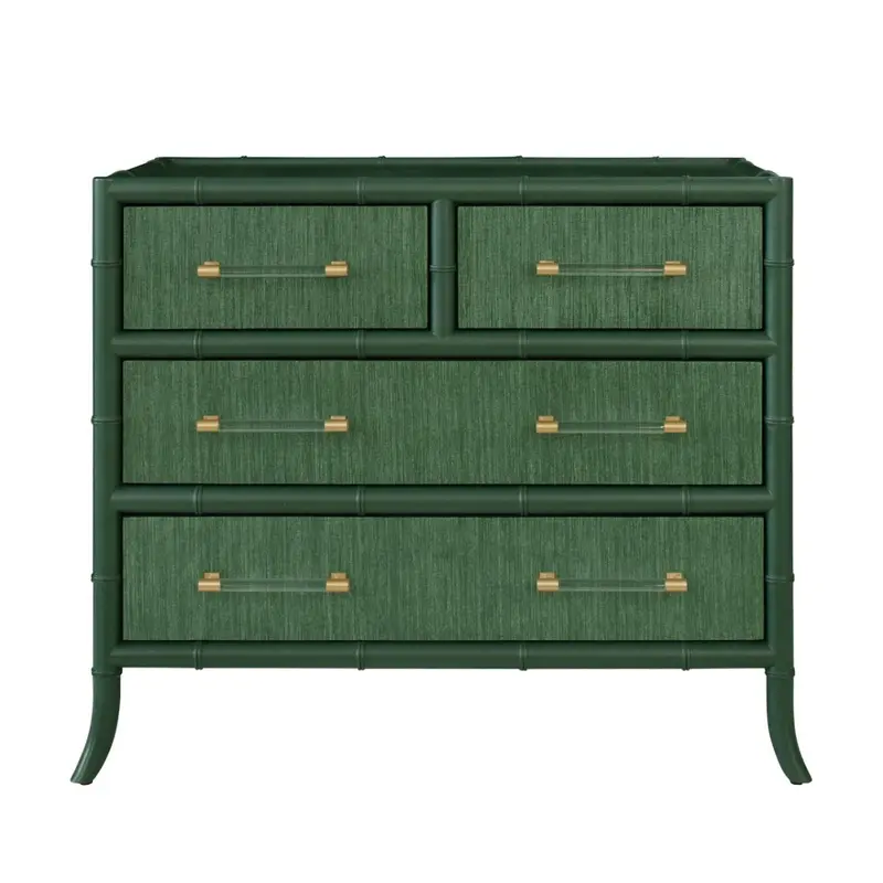 Beckett Green 4-Drawer Dresser by Worlds Away