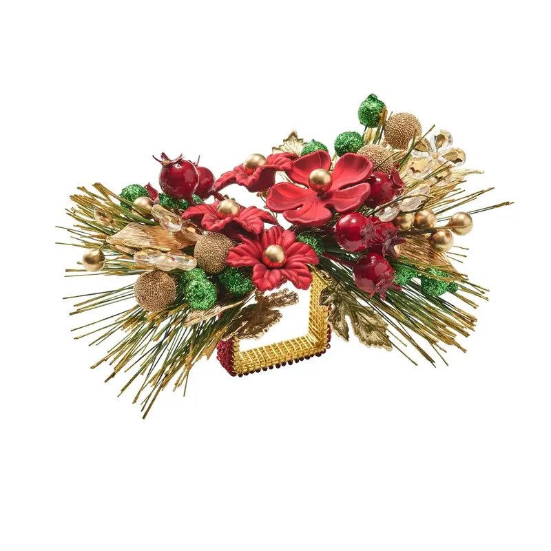 Christmas Carol Napkin Rings Set of 4 by Kim Seybert